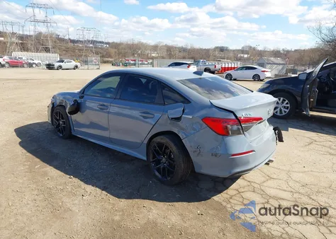 2023 Honda Civic Sport from USA, damaged, VIN 2HGFE2F54PH570262